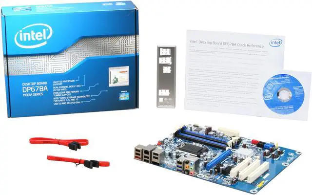 Alt view image 5 of 5 - Intel BOXDP67BA LGA 1155 Intel P67 USB 3.0 ATX Intel Motherboard