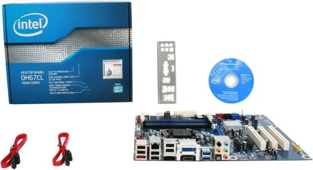 Alt view image 5 of 5 - Intel BOXDH67CL LGA 1155 Intel H67 HDMI USB 3.0 ATX Intel Motherboard