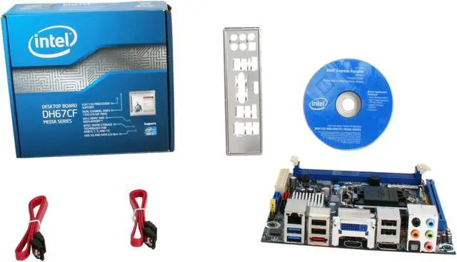 Alt view image 5 of 5 - Intel BOXDH67CF LGA 1155 Intel H67 HDMI USB 3.0 Mini ITX Intel Motherboard