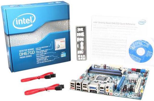 Alt view image 5 of 5 - Intel BOXDH67GDB3 LGA 1155 Intel H67 HDMI USB 3.0 Micro ATX Intel Motherboard