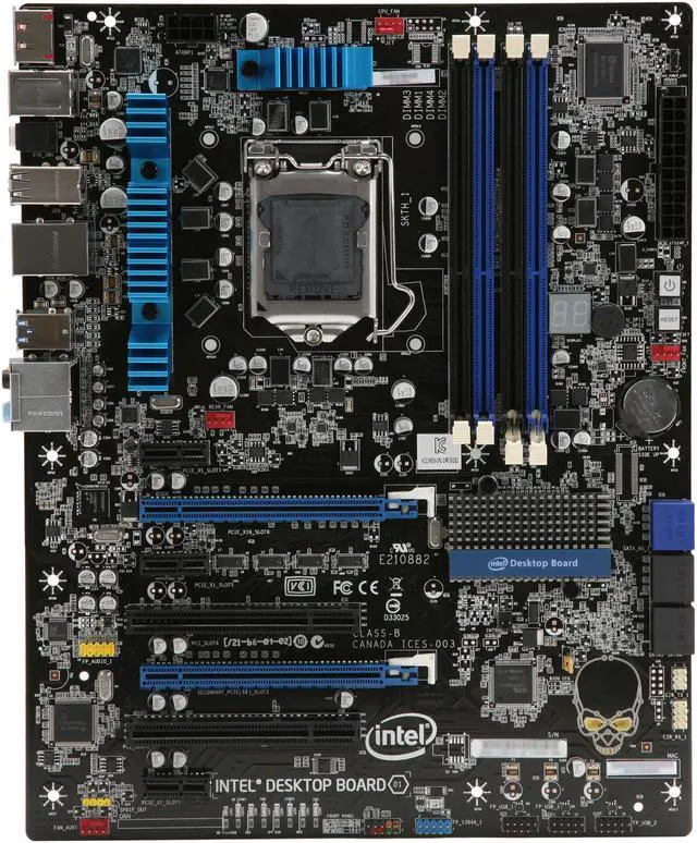 Alt view image 3 of 5 - Intel BOXDP67BGB3 LGA 1155 Intel P67 USB 3.0 ATX Intel Motherboard