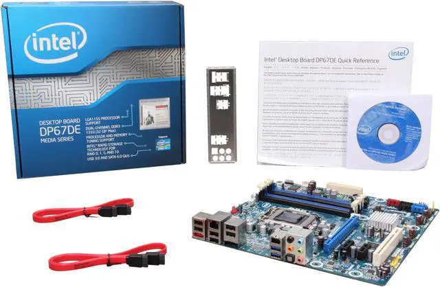Alt view image 5 of 5 - Intel BOXDP67DEB3 LGA 1155 Intel P67 USB 3.0 Micro ATX Intel Motherboard