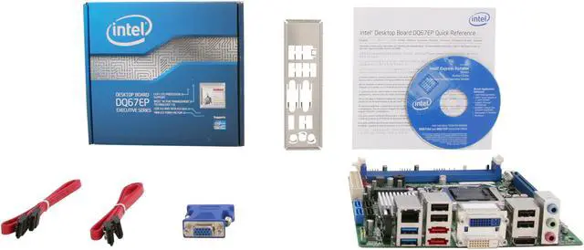 Alt view image 5 of 5 - Intel BOXDQ67EPB3 LGA 1155 Intel Q67 USB 3.0 Mini ITX Intel Motherboard