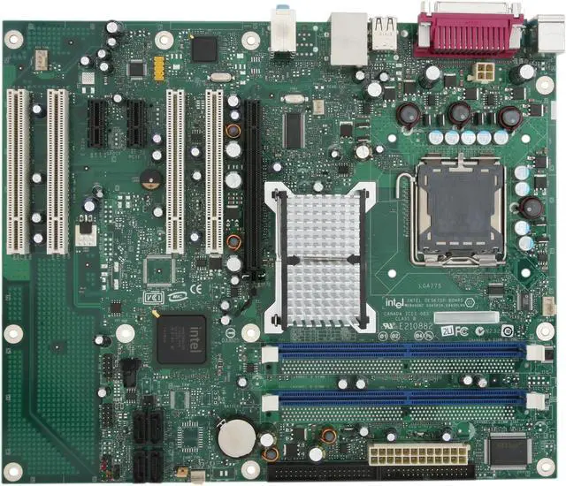 Alt view image 3 of 5 - Intel BLKD945PLRNL LGA 775 Intel 945PL ATX Intel Motherboard - OEM