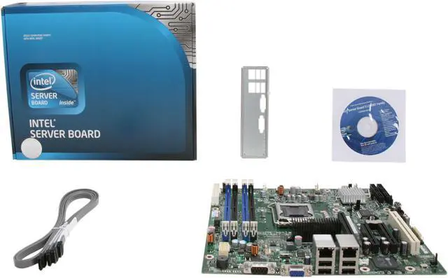 Alt view image 5 of 5 - Intel S1200BTS Micro ATX Server Motherboard LGA 1155 Intel C202 DDR3 1333/1066