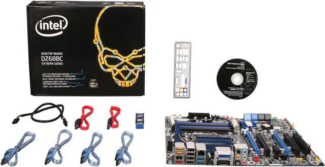 Alt view image 5 of 5 - Intel BOXDZ68BC LGA 1155 Intel Z68 HDMI USB 3.0 ATX Intel Motherboard