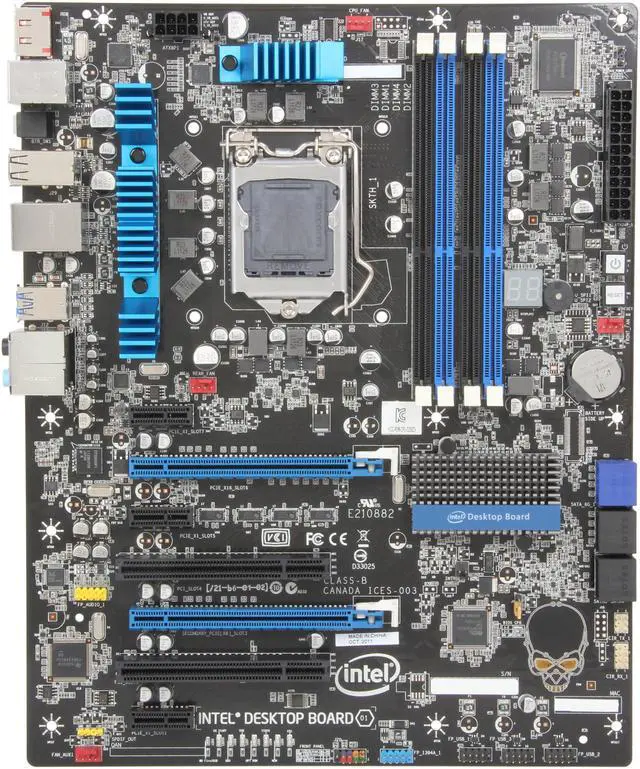 Alt view image 3 of 5 - Intel BOXDZ68ZV LGA 1155 Intel Z68 USB 3.0 ATX Intel Motherboard