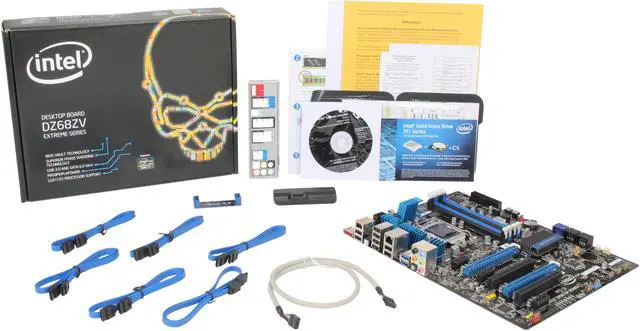 Alt view image 5 of 5 - Intel BOXDZ68ZV LGA 1155 Intel Z68 USB 3.0 ATX Intel Motherboard