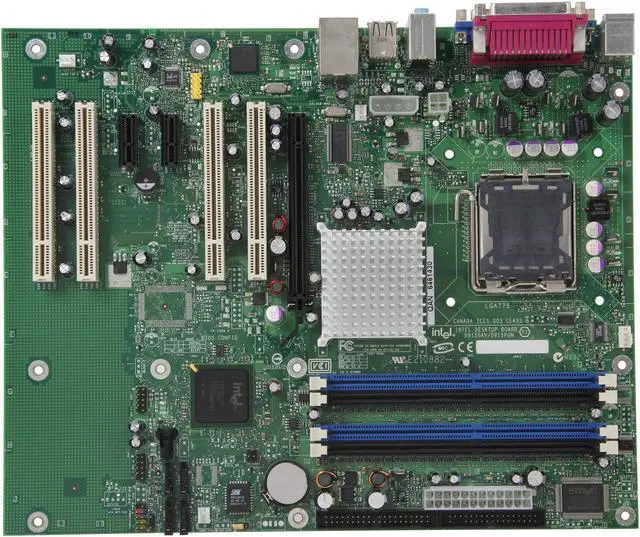 Alt view image 3 of 5 - Intel BLKD915GAVL LGA 775 Intel 915G ATX Intel Motherboard