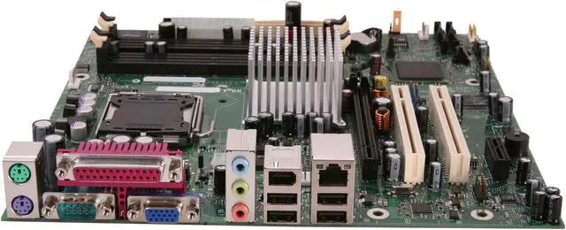 Alt view image 2 of 5 - Intel D915GUX LGA 775 Intel 915G Micro ATX Intel Motherboard