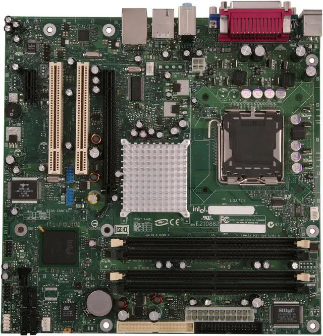 Alt view image 3 of 5 - Intel D915GUX LGA 775 Intel 915G Micro ATX Intel Motherboard
