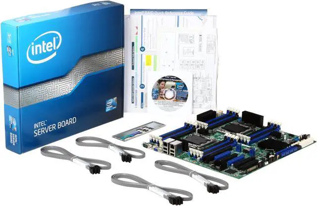 Alt view image 5 of 5 - Intel DBS2600CP2 SSI EEB Server Motherboard Dual LGA 2011 DDR3 1600