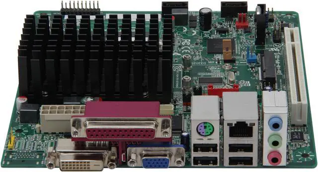 Alt view image 2 of 5 - Intel BOXD2700MUD Intel Atom D2700 Intel NM10 Mini ITX Motherboard / CPU Combo