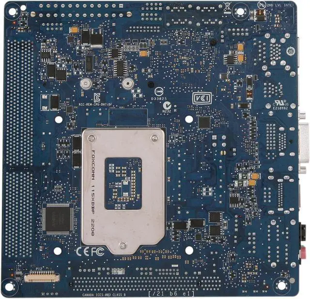 Alt view image 4 of 5 - Intel BOXDH77DF LGA 1155 Intel H77 HDMI USB 3.0 Mini ITX Intel Motherboard