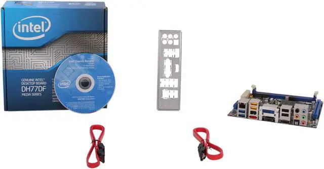 Alt view image 5 of 5 - Intel BOXDH77DF LGA 1155 Intel H77 HDMI USB 3.0 Mini ITX Intel Motherboard
