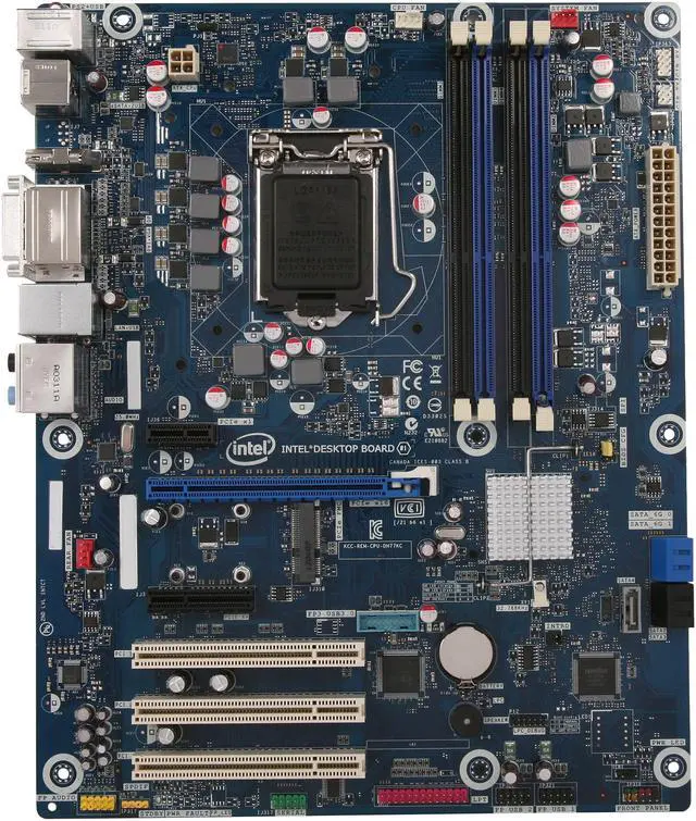 Alt view image 3 of 5 - Intel BOXDH77KC LGA 1155 Intel H77 HDMI USB 3.0 ATX Intel Motherboard