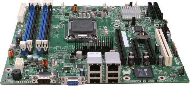 Alt view image 2 of 5 - Intel S1200BTSR Micro ATX Server Motherboard LGA 1155 DDR3 1333