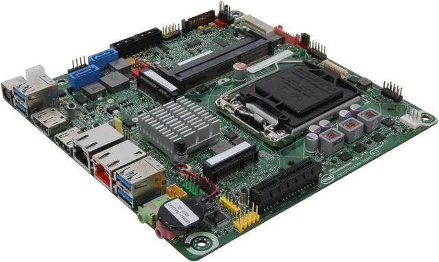 Main image of Intel BOXDQ77KB LGA 1155 Intel Q77 HDMI USB 3.0 Mini ITX Intel Motherboard