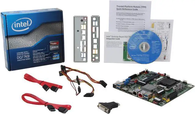 Alt view image 5 of 5 - Intel BOXDQ77KB LGA 1155 Intel Q77 HDMI USB 3.0 Mini ITX Intel Motherboard