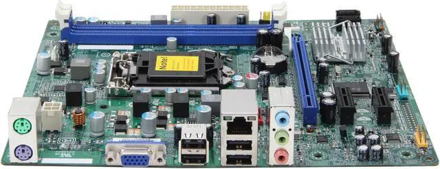 Alt view image 2 of 5 - Intel BOXDH61HO LGA 1155 Intel H61 Micro ATX Intel Motherboard