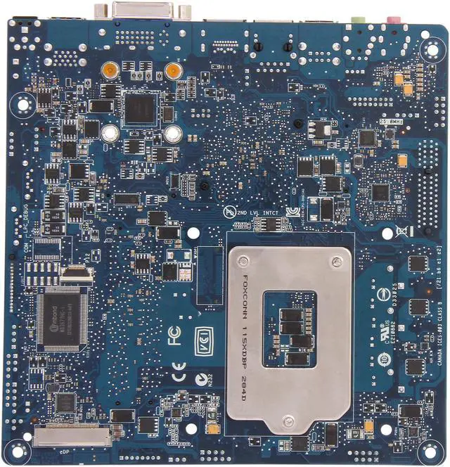 Alt view image 4 of 5 - Intel DH61AG Desktop Motherboard - Intel H61 Express Chipset - Socket H2 LGA-1155