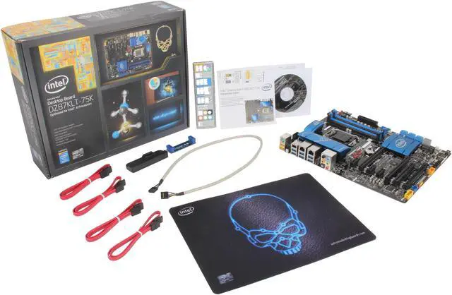 Alt view image 6 of 6 - Intel BOXDZ87KLT75K LGA 1150 Intel Z87 USB 3.0 ATX Intel Motherboard