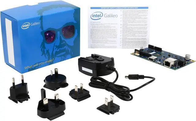 Alt view image 5 of 5 - Intel GALILEO2.P Quark SoC X1000 (16K Cache, 400 MHz) Arduino Galileo Gen 2 Board