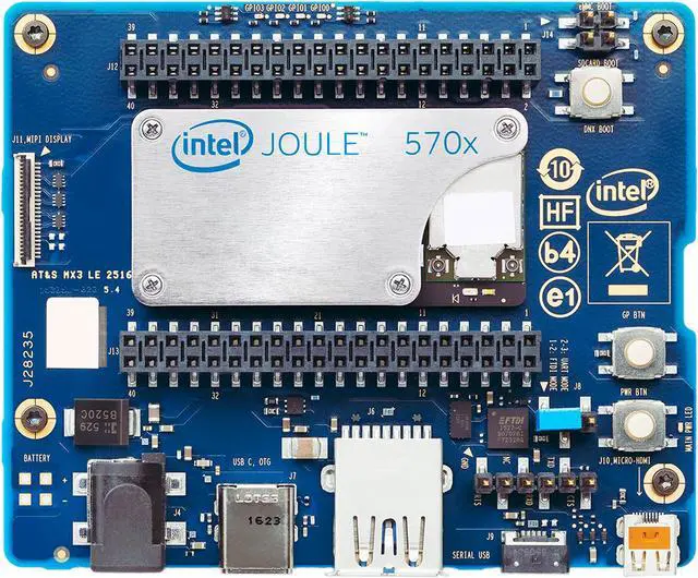 Main image of Intel Joule 570x developer kit with expansion board, single