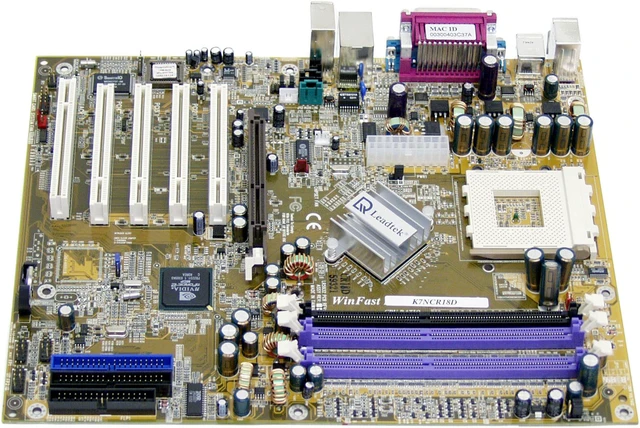 Open Box: Leadtek K7NCR18D 462(A) ATX AMD Motherboard - Newegg.com