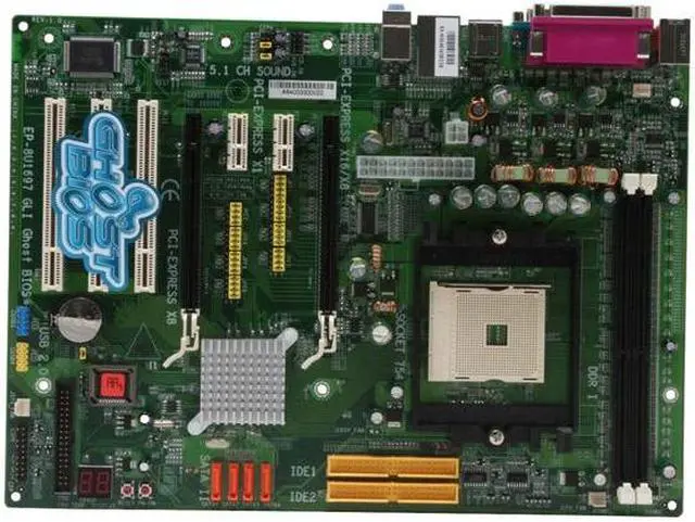 Alt view image 2 of 5 - EPoX EP-8U1697GLI 754 ULi M1697 ATX AMD Motherboard with GLI Support