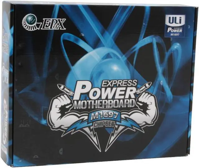 Alt view image 5 of 5 - EPoX EP-8U1697GLI 754 ULi M1697 ATX AMD Motherboard with GLI Support