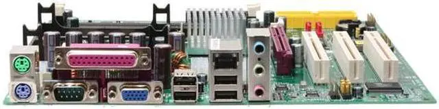 Alt view image 2 of 6 - EPoX EP-4VKM3I Socket 478 VIA P4M800CE Micro ATX Intel Motherboard