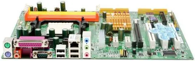 Alt view image 2 of 5 - EPoX EP-MF4-J3 AM2 NVIDIA nForce4 4X ATX AMD Motherboard