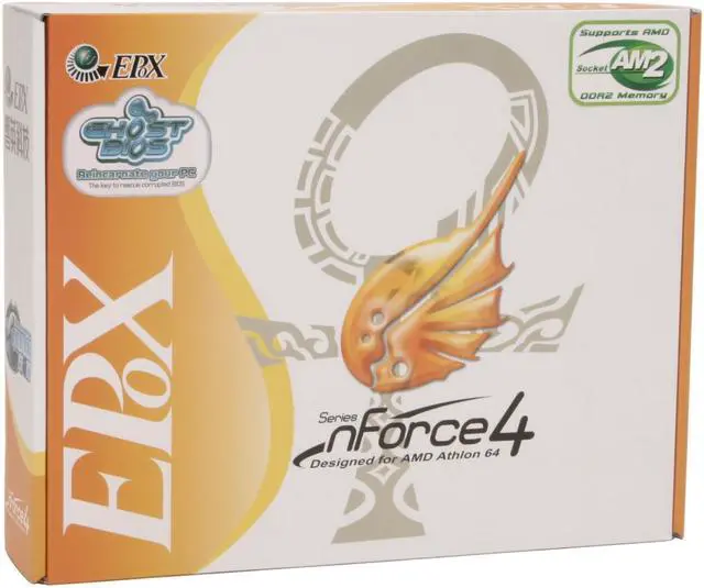 Alt view image 7 of 7 - EPoX EP-MF4ULTRA-3 AM2 NVIDIA nForce4 Ultra ATX AMD Motherboard