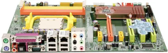 Alt view image 2 of 7 - EPoX EP-AF570+Ultra AM2 NVIDIA nForce 570 MCP ATX AMD Motherboard