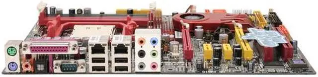 Alt view image 2 of 7 - EPoX EP-AF590SLI2 AM2 NVIDIA nForce 590 SLI MCP ATX AMD Motherboard