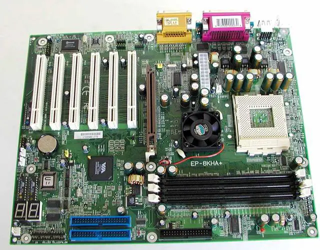 Alt view image 2 of 4 - EPoX 6P3D 8KHA+ W/A 462(A) VIA KT266A ATX AMD Motherboard