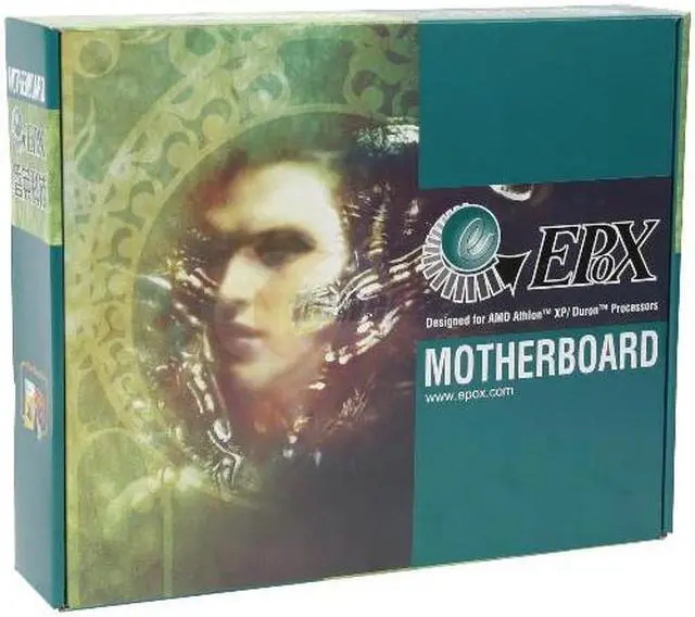 Alt view image 3 of 3 - EPoX EP-8K9A7I 462(A) VIA KT400A ATX AMD Motherboard
