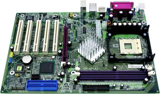 Alt view image 2 of 4 - EPoX EP-4PLAI Socket 478 Intel 848P ATX Intel Motherboard