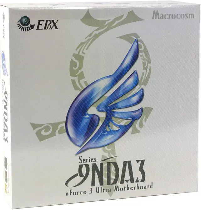Alt view image 5 of 5 - EPoX EP-9NDA3+ 939 NVIDIA nForce3 Ultra ATX AMD Motherboard
