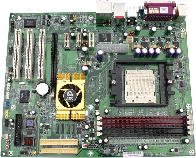 Alt view image 2 of 5 - EPoX EP-9NPA+Ultra 939 NVIDIA nForce4 Ultra ATX AMD Motherboard