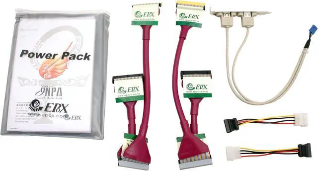 Alt view image 3 of 5 - EPoX EP-9NPA+Ultra 939 NVIDIA nForce4 Ultra ATX AMD Motherboard