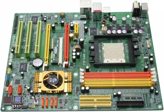 Alt view image 3 of 6 - EPoX EP-9NPA+ SLi 939 NVIDIA nForce4 SLI ATX AMD Motherboard