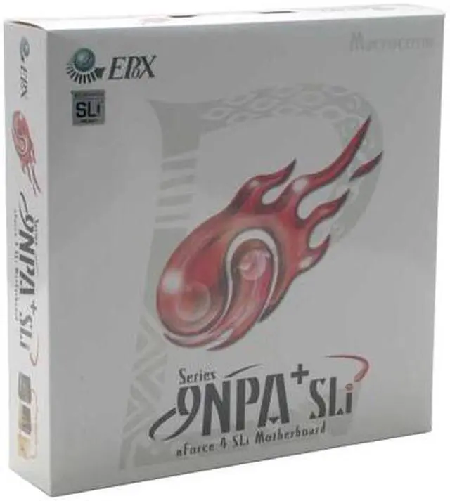 Alt view image 6 of 6 - EPoX EP-9NPA+ SLi 939 NVIDIA nForce4 SLI ATX AMD Motherboard