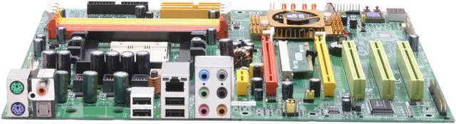 Alt view image 2 of 6 - EPoX EP-9NPAJ SLI 939 NVIDIA nForce4 SLI ATX AMD Motherboard