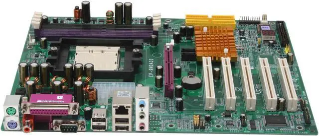 Alt view image 2 of 5 - EPoX EP-9NDA3I 939 NVIDIA nForce3 250 ATX AMD Motherboard