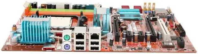 Alt view image 2 of 6 - ABIT AN9 32X AM2 NVIDIA nForce 590 SLI MCP ATX AMD Motherboard