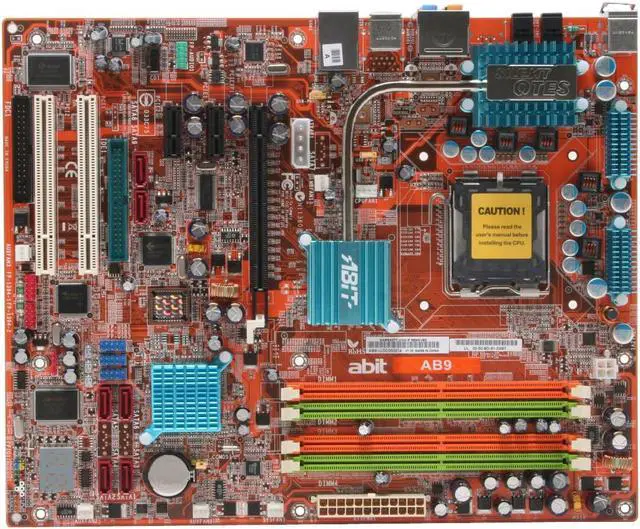 Alt view image 3 of 6 - ABIT AB9 LGA 775 Intel P965 Express ATX Intel Motherboard