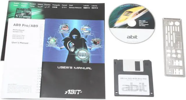 Alt view image 4 of 6 - ABIT AB9 LGA 775 Intel P965 Express ATX Intel Motherboard