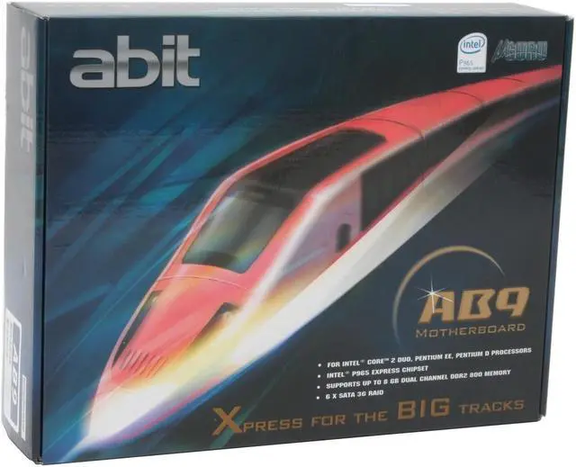 Alt view image 6 of 6 - ABIT AB9 LGA 775 Intel P965 Express ATX Intel Motherboard